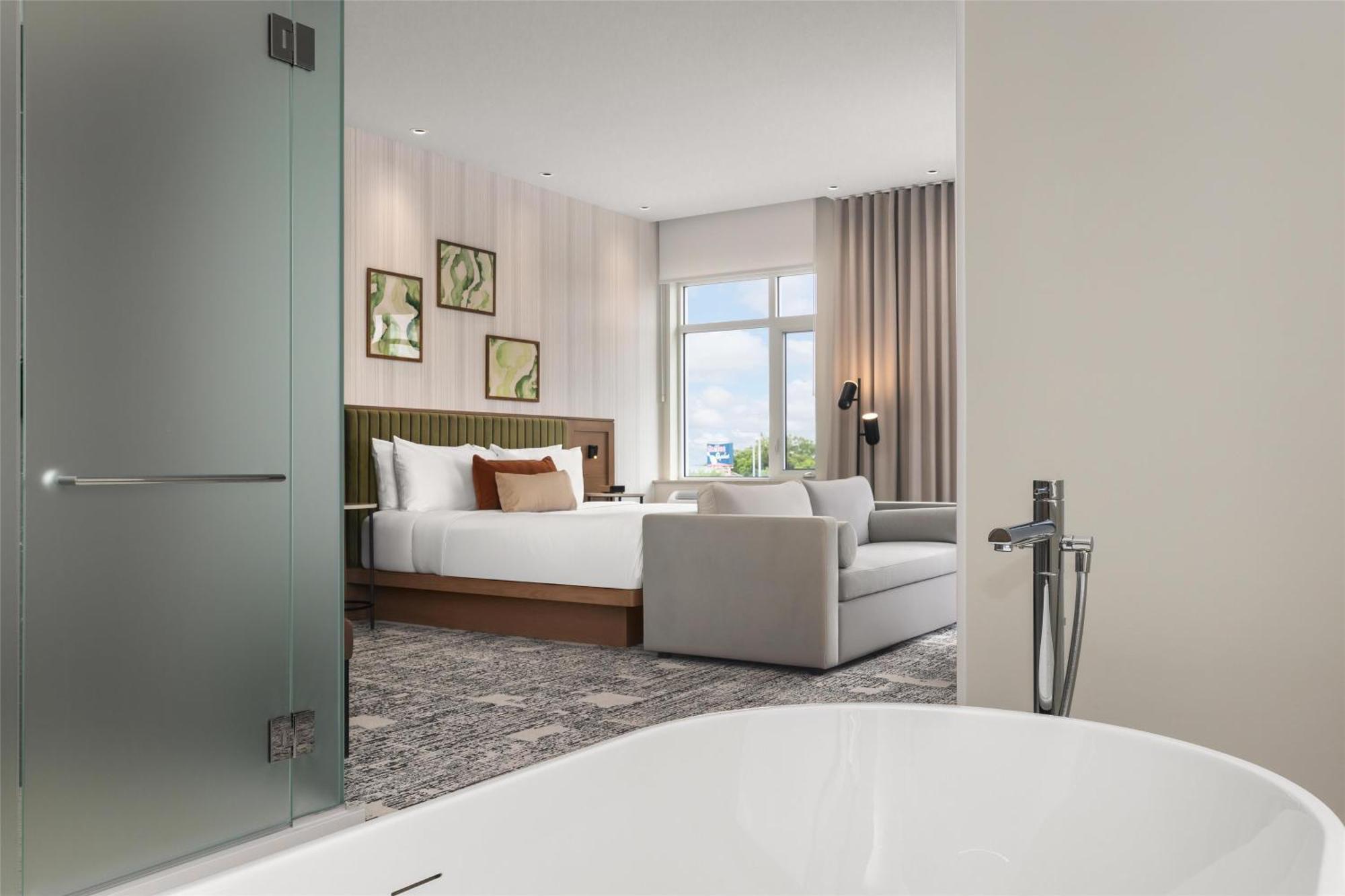 Deluxe King Room with Sofa Bed